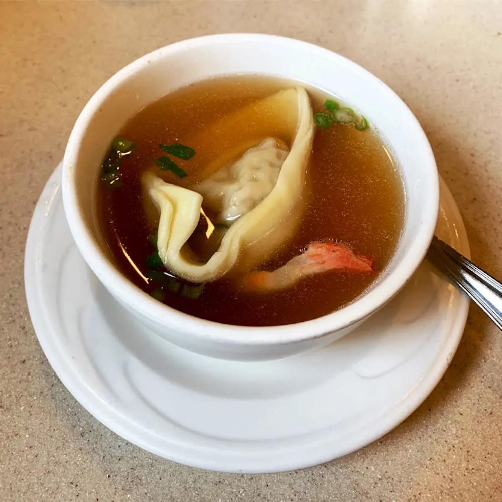Cup of Wonton Soup
